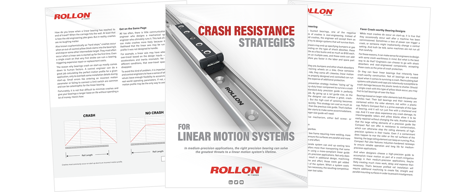 Crash Resistance Strategies for Linear Motion Systems
